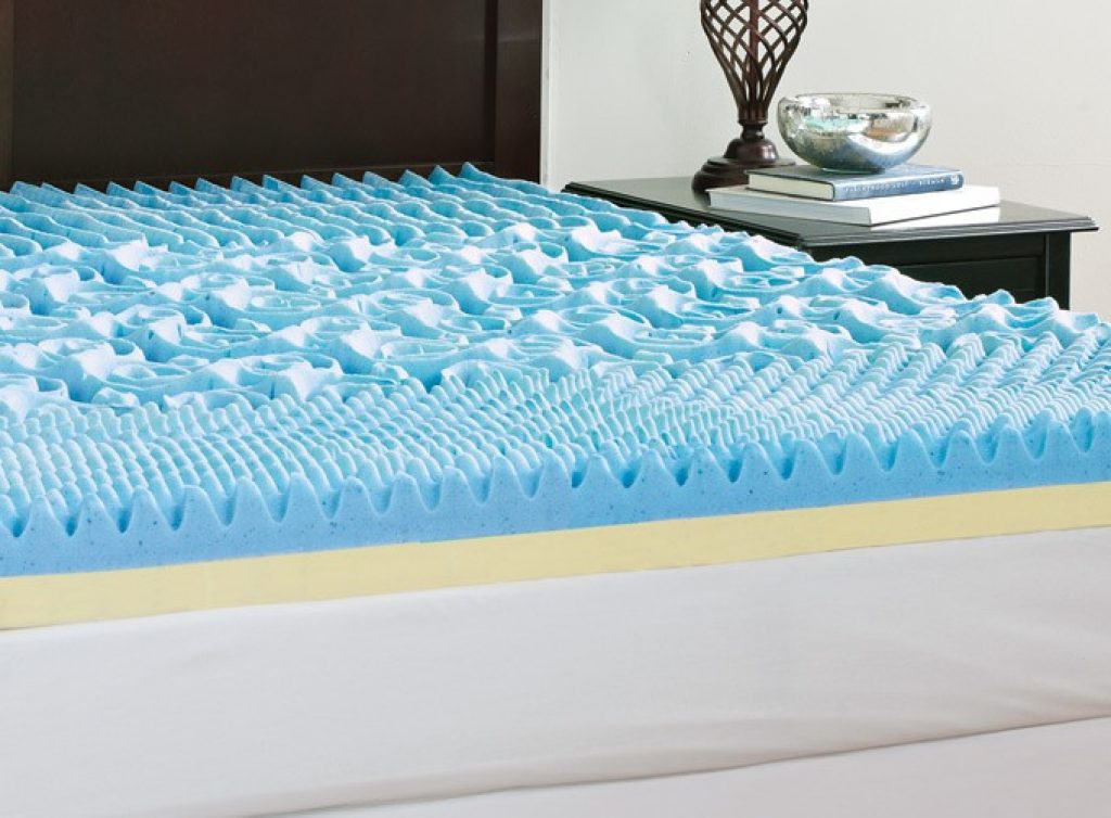 therapedic swirl gel mattress topper