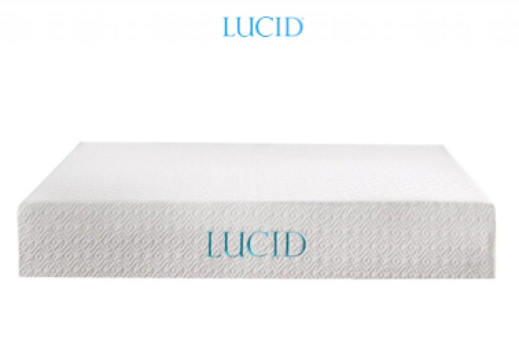 LUCID 10 Inch Gel Memory Foam