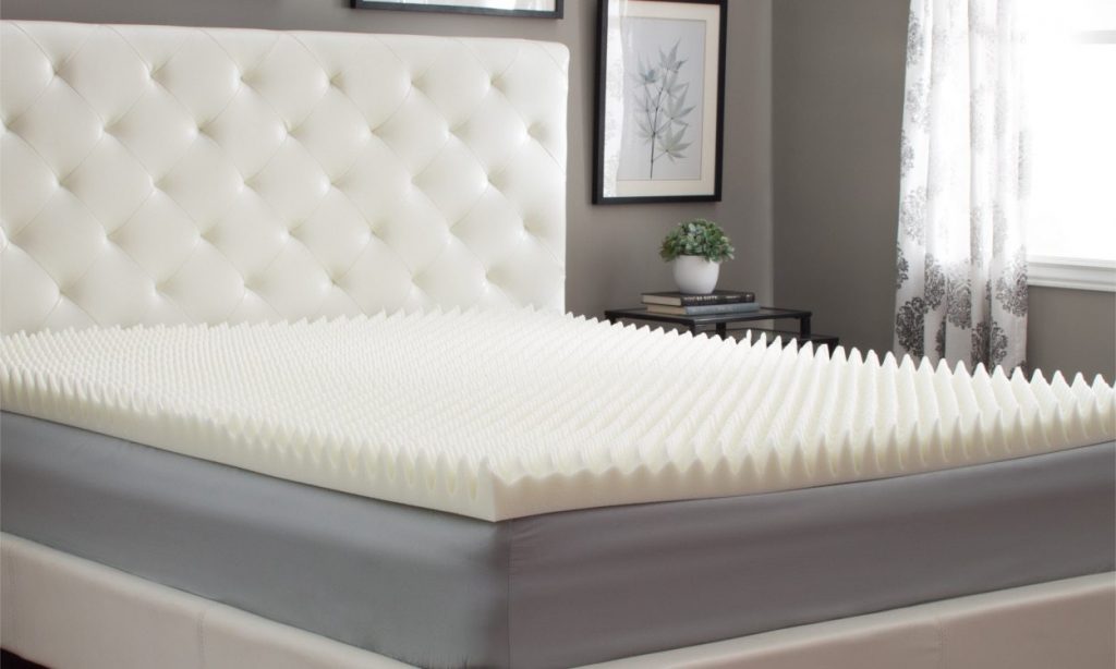 air mattress and memory foam topper